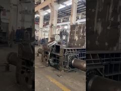 Prasa do metalu w akcji | Wanshida Hydrauliczne Recykling Złomu - Wytrzymałe rozwiązanie do recyklingu.