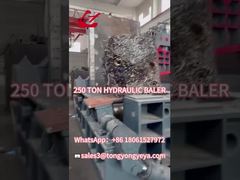 Pokaz prasy do złomu