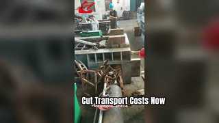 Maszyna do balerów metalowych hydraulicznych