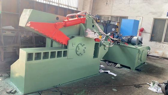 44kW Alligator Shear With1200mm Blade Length For Cutting Metal Materials Up To 90x90mm
