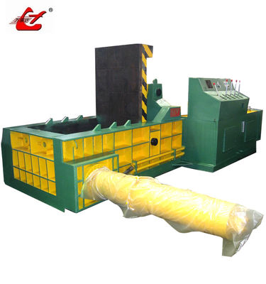 Steel Recycling Made Simple CUBOID Scrap Metal Baler Machine In Automatic Operation Mode