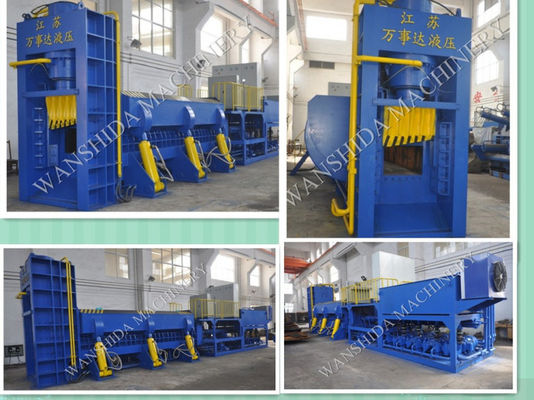 1400mm Blade Length Scrap Shearing Machine 21Ton 50Hz Frequency For Metal Cutting And Recycling