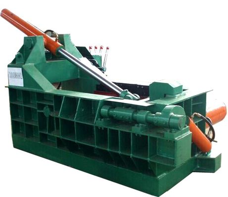 2.2-3.5 Tons/hour Production Rate Scrap Metal Baler Machine With Automatic Operation Mode And 100-150kg Bale Weight