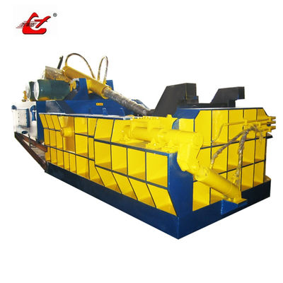 Boost Recycling Efforts 138 Tons Scrap Metal Baler Machines Automatic Operation Mode And CUBOID Bale Shape