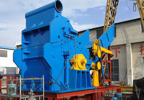 2000*1500*2000mm Size PSX-1500 Scrap Shredding Machine For Large Scale Scrap Processing