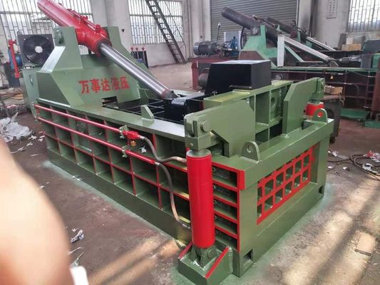 Manufacturing Plant Fully Automatic Scrap Metal Shear with PLC Operation Mode and Customized 1500x400mm Output Mouth