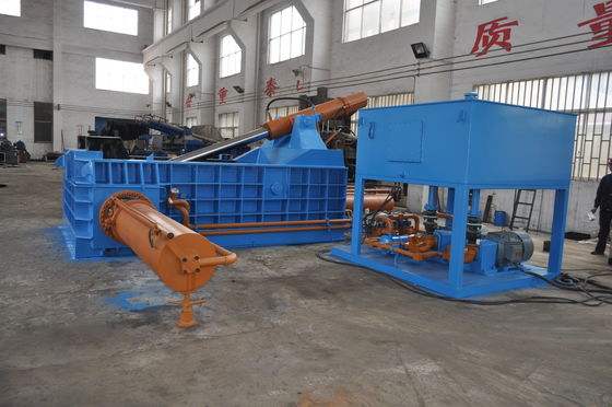 Automatic Hydraulic Industrial Baler Machine Smooth Baling Process