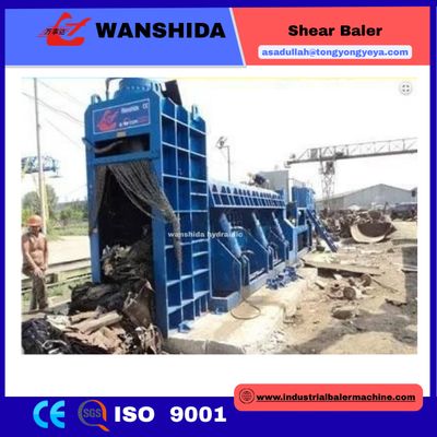 Wanshida Y83Q-5000L Hydraulic Shear Baler | 500-Ton Heavy-Duty Scrap Metal Shearing & Baling Machine