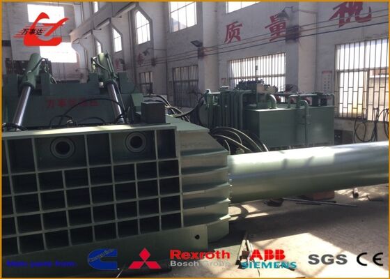 Reinforced Steel Hydraulic Scrap Baler for Mixed and Heavy Ferrous Materials