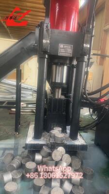 3150KN Hydraulic Metal Briquetting Press with PLC Semi-Automatic Operation and 1500 kg/h Capacity for Efficient Scrap Recycling