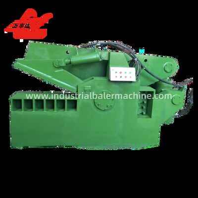 Hydraulic Alligator Shear 630kN Scrap Metal Cutting Machine with 600mm Blade for Steel Bar