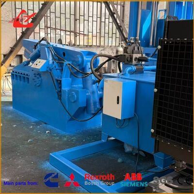 630KN Metal Cutting Alligator Shear Machine With 600mm Blade For Steel Aluminum And Copper Scrap