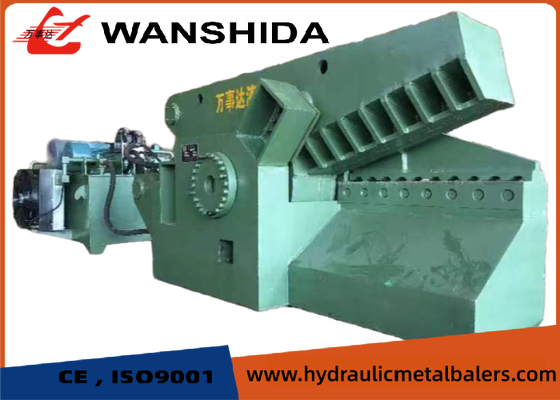Space Saving Compact Metal Cutting Shear 4000kN For Heavy Scrap Metal And Recycling Yard Cutting