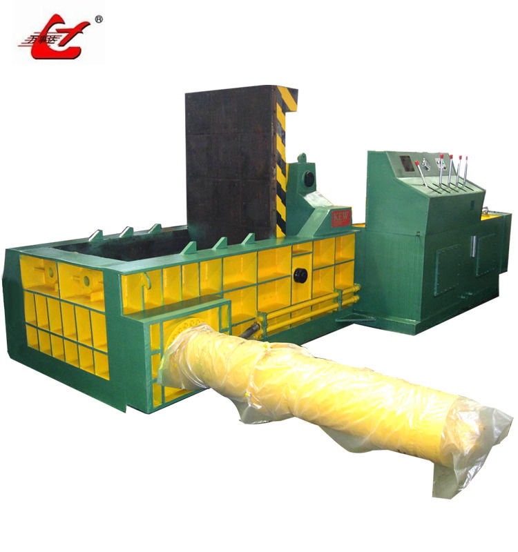 Steel Recycling Made Simple CUBOID Scrap Metal Baler Machine In Automatic Operation Mode