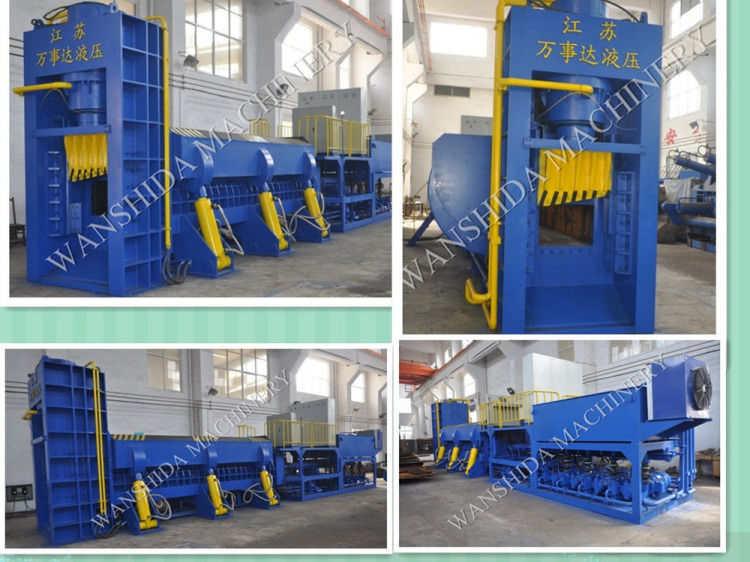 1400mm Blade Length Scrap Shearing Machine 21Ton 50Hz Frequency For Metal Cutting And Recycling