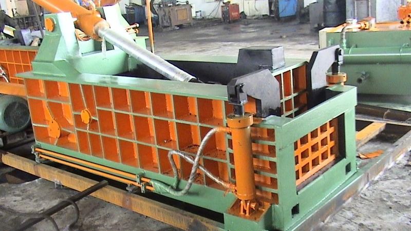 Recycling Solution 380V/50Hz Horizontal Baler Machine with 20 Seconds Cycle Time