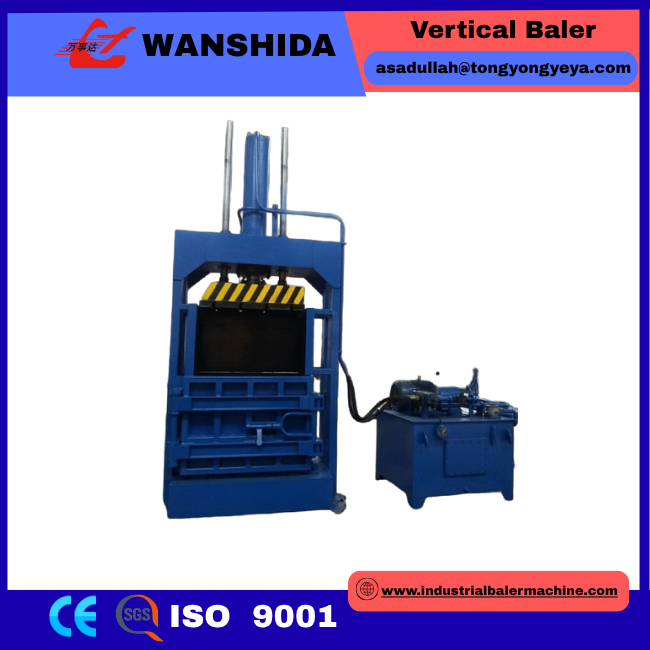 Y82-25 Vertical Baler Machine CE Certificate Vertical Plastic Baler
