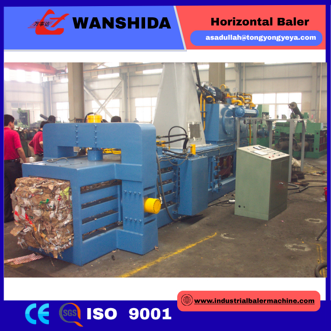 WANSHIDA Y82-50A Hydraulic Paper and Plastic Baler
