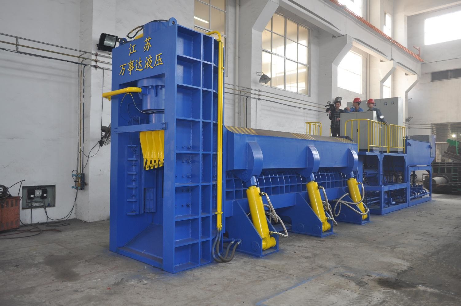 Cut Speed 3-4 Times Per Minute Bending Machine And Shearing Machine Hydraulic Power Source For Precise And Fast Cutting
