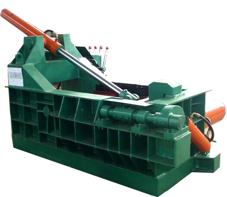 2.2-3.5 Tons/hour Production Rate Scrap Metal Baler Machine With Automatic Operation Mode And 100-150kg Bale Weight