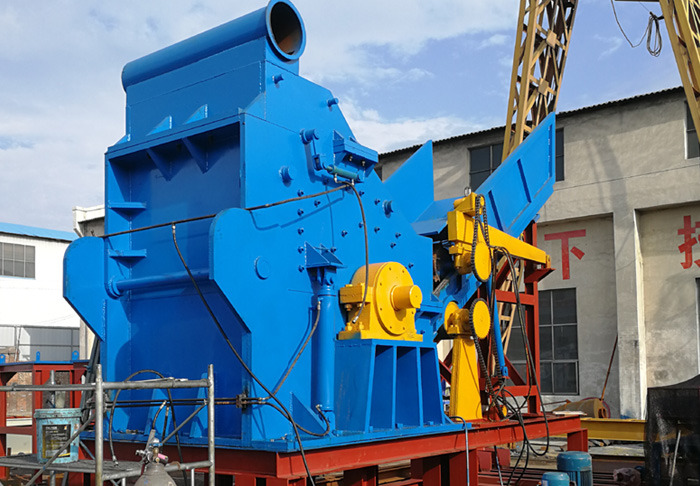 2000*1500*2000mm Size PSX-1500 Scrap Shredding Machine For Large Scale Scrap Processing
