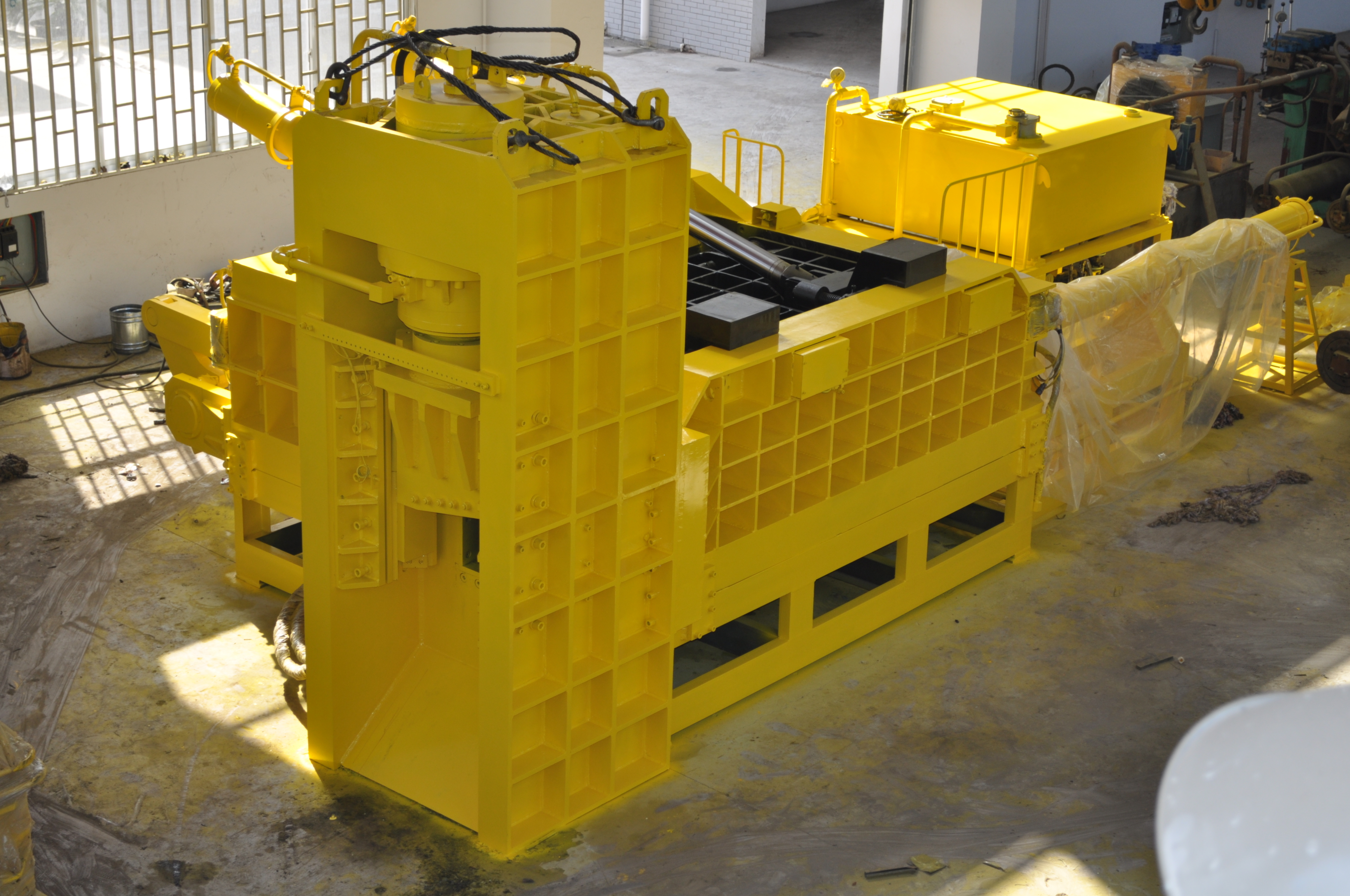 High Rated Power And Pressure Hydraulic Baler Shear For High Pressure Applications With 9–12 TPH Capacity