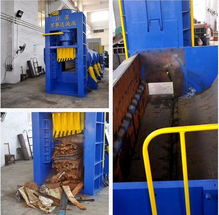Y83Q-6300C 630 Ton Hydraulic Scrap Metal Baler Shear 9–12 TPH Steel Recycling Equipment