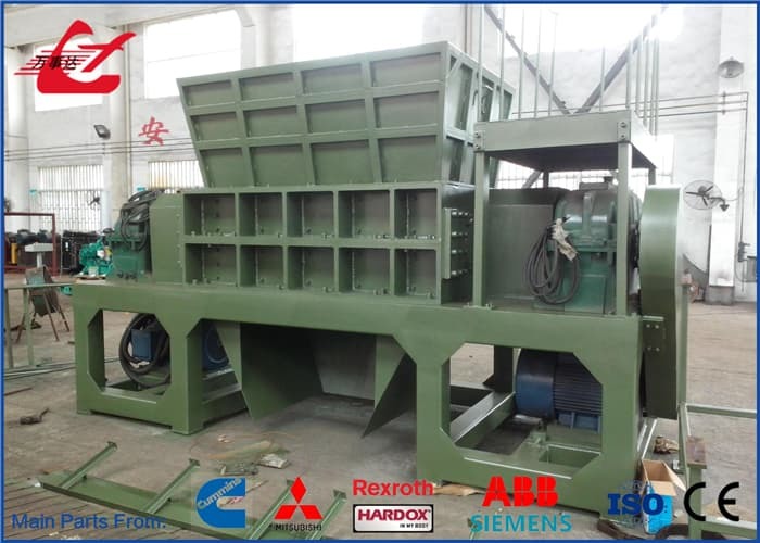 Metal Shredder Solution | 200 Ton Compression Force, 600mm Blades For Scrap Steel And Aluminum Processing