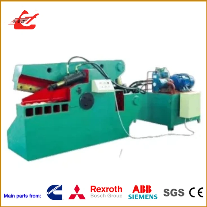 44kW Alligator Shear With1200mm Blade Length For Cutting Metal Materials Up To 90x90mm