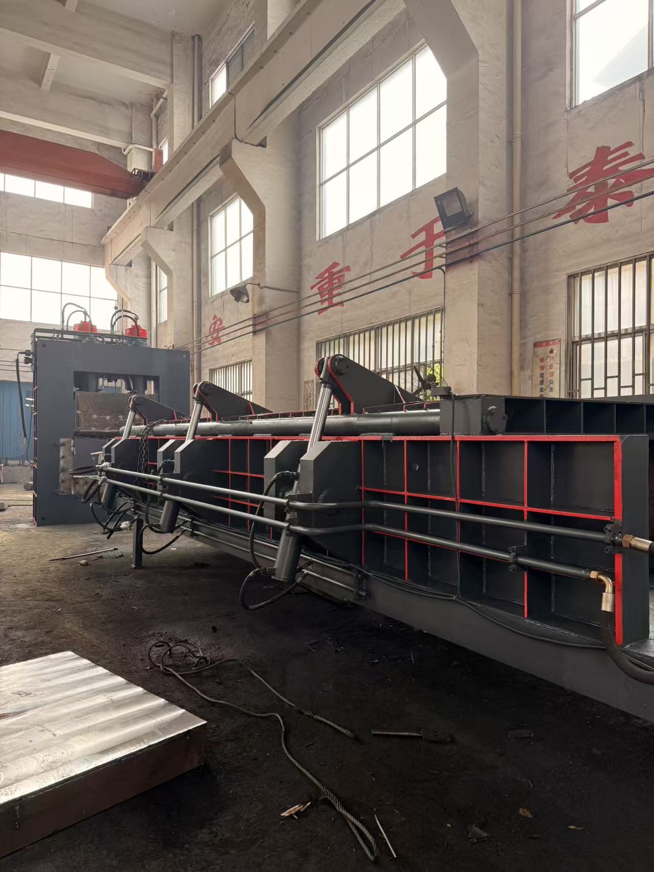 Heavy Duty 500 Ton Diesel-Powered Gantry Shear for Heavy Scrap Metal Processing