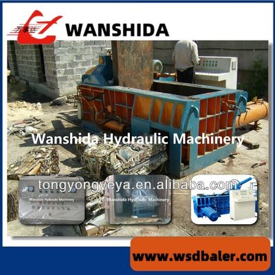 Y83/T-125 Baler metalowy hydrauliczny z siłą 125 ton, komorą 1200×700×600 mm i wyładowaniem odpychającym
