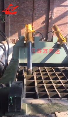 Wytrzymała prasa hydrauliczna do złomu o mocy 60kW, sile 2500 kN, do recyklingu prętów zbrojeniowych i stali