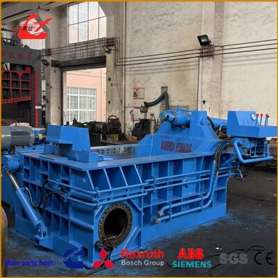 Wydajny kompresyjny baler hydrauliczny metalowy do recyklingu złomu ciężkiego użytku z sterowaniem PLC