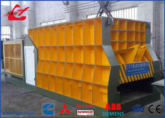 84KW hydrauliczny kontener do cięcia złomu 4000kN do recyklingu złomu żelaznego
